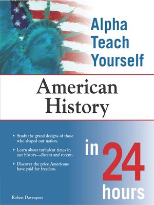cover image of Alpha Teach Yourself American History in 24 Hours